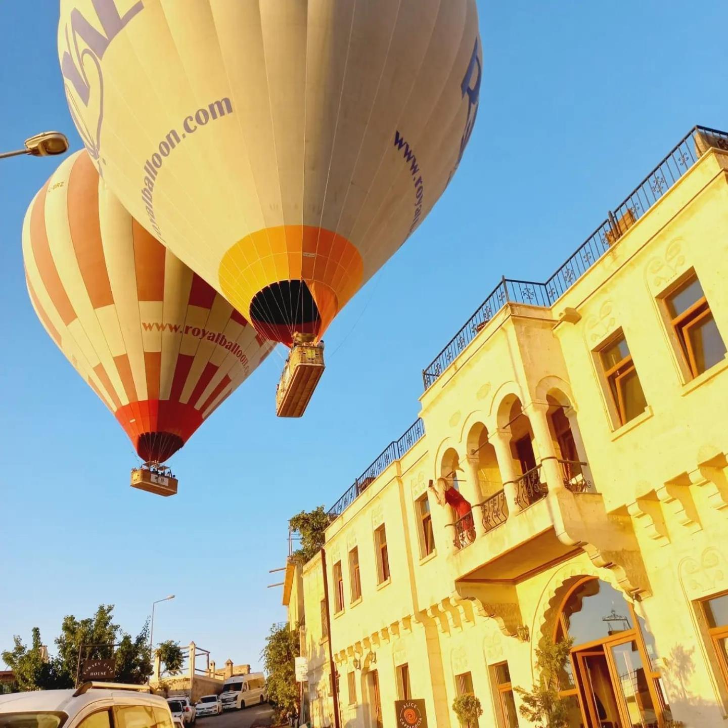 Готель Alice In Cappadocia Учгісар Екстер'єр фото